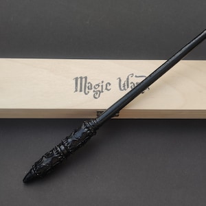 Professor Snape wooden wand hand made in wooden box LILANDER image 1
