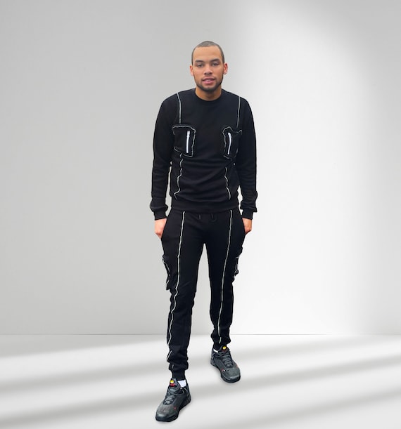 5 Pcs/Set Men's Tracksuit Gym Fitness Compression Sports Running Jogging Wear