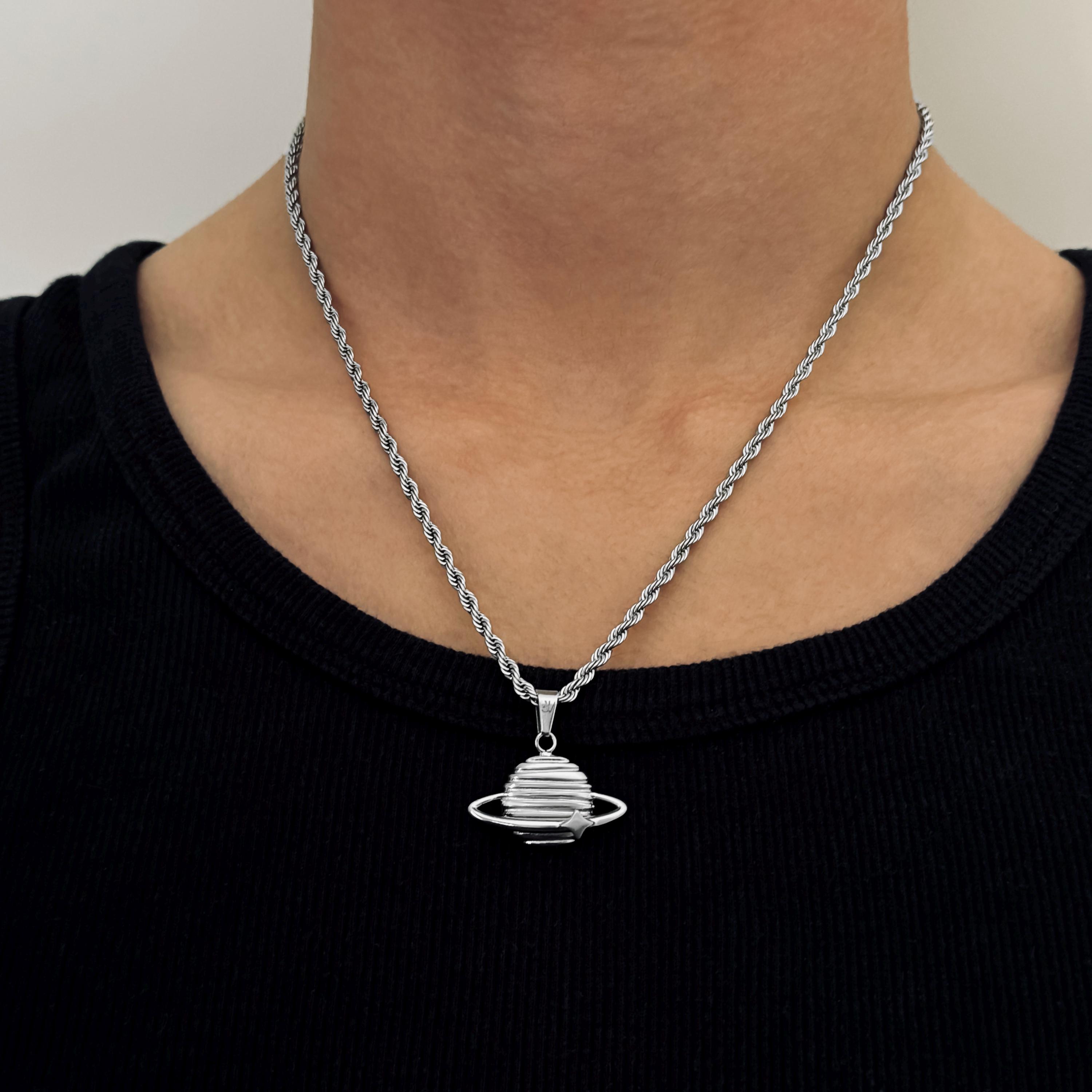 ネックレス・ペンダント SSIL EVERYDAY PLANET PENDANT NECKLACE Planet Pendant Necklace, Everyday Timeless Jewelry for Women