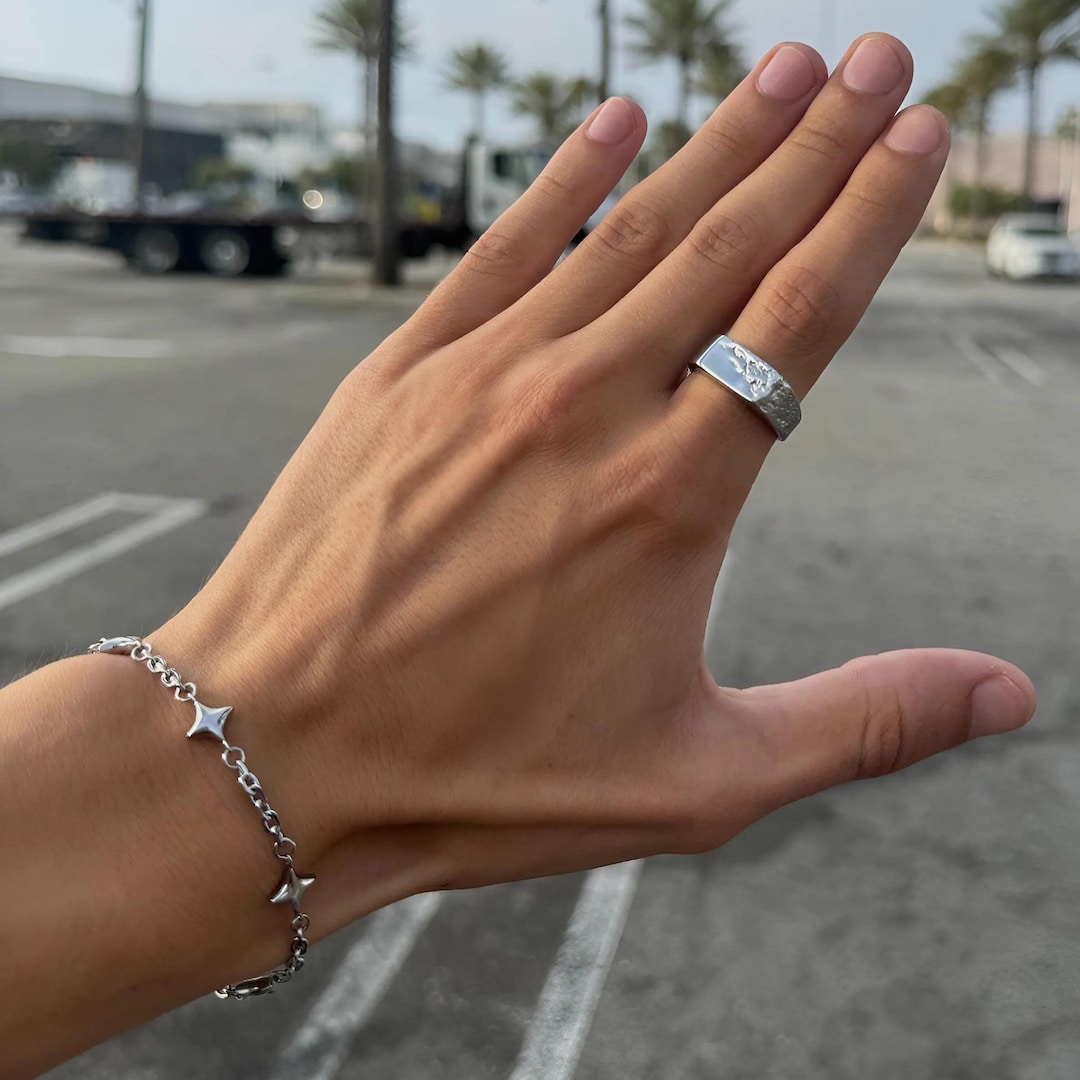 Star Bracelet Bracelet Streetwear Double Chain Star Charm Bracelet