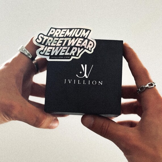 Y2K Cross Chain - 4mm Cuban Link Chain - Shiny Cr… - image 5