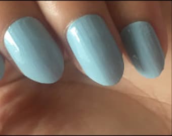 Blue Shades of Solid Color Nail Wraps