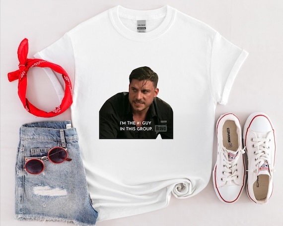 Jax Taylor Gildan Unisex T-shirt -  I'm the #1 Guy in this group | Vanderpump Rules Merch | VPR Fan Gift | The Valley | Bravo TV Merch