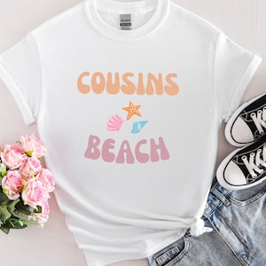 Cousins Beach T-shirt, The Summer I Turned Pretty shirt for Belly, Conrad, Jeremiah, Steven, Taylor, Susannah Fans Gift Tee