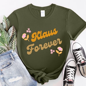 Klaus Forever Gildan Unisex Tshirt-  Klaus Mikaelson | The Originals Fan Gift |Always and Forever | TVD Merch