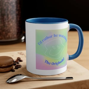I&#39;d Rather Be Watching The Originals Coffee Mug | 11oz | Klaus Mikaelson | The Originals | TVD Fan Gift