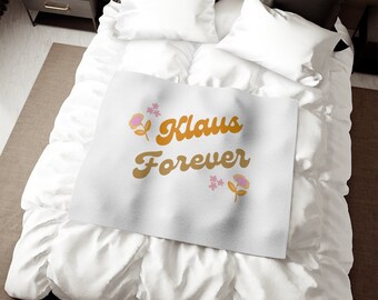 Sweatshirt Blanket- Klaus Forever, The Originals, Vampire Diaries, TVD Merch