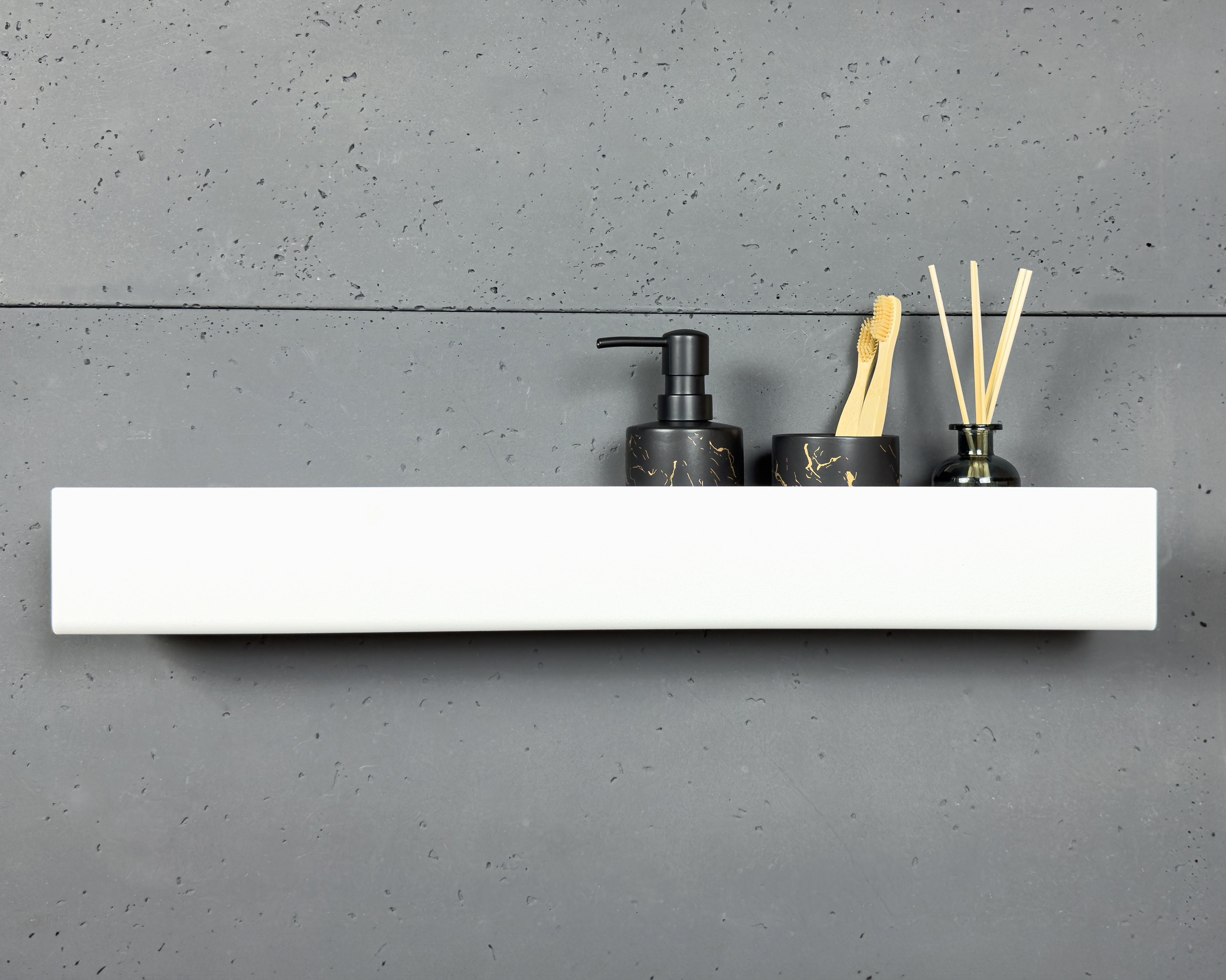 Bathroom White Bathroom Shelf Shower Shelf White Etsy