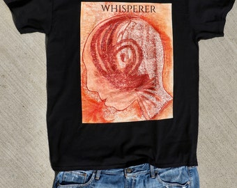 Whisperer Wearable Art Gildan Cotton T-Shirt, Unisex Graphic Tee
