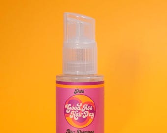 Dark Hair Dry Shampoo: Natural Powder, Oil Absorbing