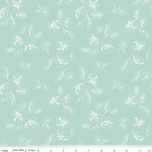 Sketches in Mint - Berry Market by Beverly McCullough for Riley Blake Designs