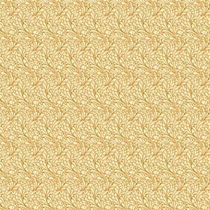 Passing Fancy in Gold - Wild Abandon by Heather Bailey for Figo fabrics - sold by the 1/2 yard