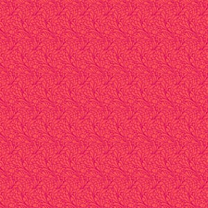 Passing Fancy in Flame - Wild Abandon by Heather Bailey for Figo fabrics - sold by the 1/2 yard