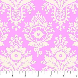 Lulu in Lavender - Full Bloom by Heather Bailey for Figo fabrics - sold by the 1/2 yard
