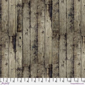 Neutral Wood - Neutral Palette from Eclectic Elements Palette by Tim Holtz for Free Spirit Fabrics - sold in 1/2 yards