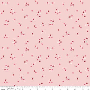 Flowers in Baby Pink - Berry Market by Beverly McCullough for Riley Blake Designs