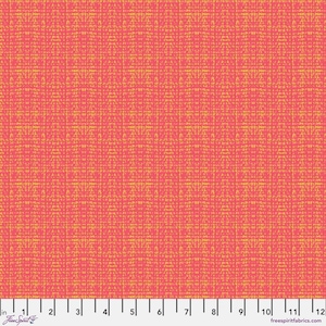 Weave in Coral - Magic Makers from Cori Dantini for Free Spirit Fabrics - sold by 1/2 yard