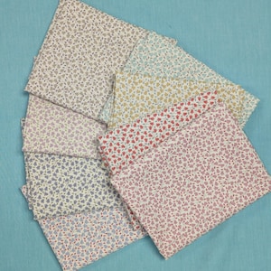 Fat Quarter Bundle - 8 fat quarters - Sophie basics by Tilda Basics for Tilda Fabrics