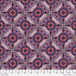 Chandelier Large - Lights out - Mosaic by Billy Reue for Free Spirit Fabrics - sold in 1/2 yards