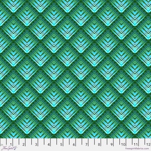 Conifer - Sprout - Mosaic by Billy Reue for Free Spirit Fabrics - sold in 1/2 yards