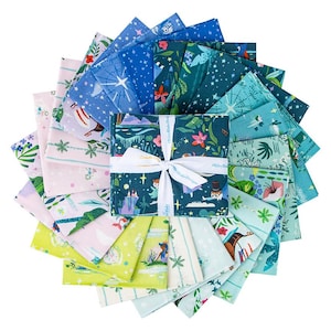 Fat quarter bundle - 21 pieces -  Forever Neverland by Jill Howarth for Riley Blake Designs