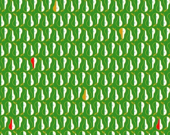 Pears in Pear - 12 Days of Christmas by Cori Dantini for Free Spirit fabrics