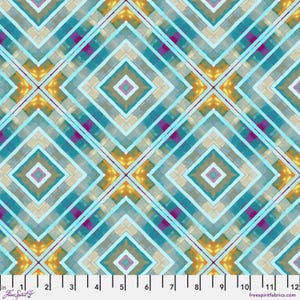 Lantern - Sparkle - Mosaic by Billy Reue for Free Spirit Fabrics - sold in 1/2 yards
