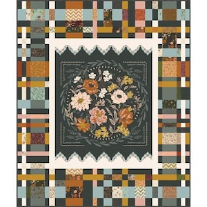 Gleaned Boxed Quilt Kit - 60&quot; by 71.5&quot; - Foraged Found & Hand-Me-Down from Fancy that Design House for Moda Fabrics
