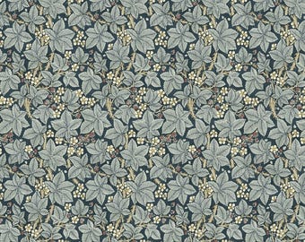 Bramble in Indigo - The Original Morris & Co from Free Spirit Fabrics - sold by 1/2 yard