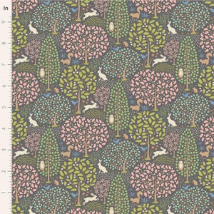 Sanctuary in Greygreen - Sanctuary Collection from Tilda Fabrics - sold in 1/2 yards