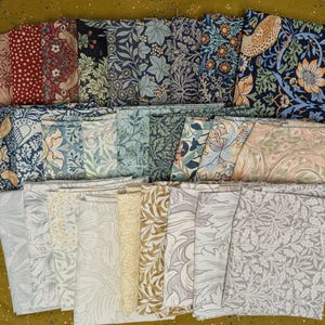 Fat Quarter Bundle - 27 fat quarters - The Original Morris & Co for Free Spirit Fabrics