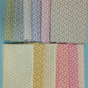 Fat Quarter Bundle - 12 fat quarters - Meadows by Tilda Basics for Tilda Fabrics