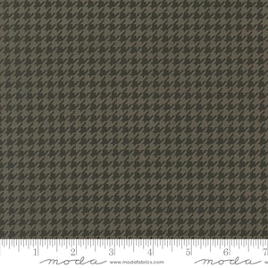 Hounds Tooth in Charcoal - Home Sweet Haunt by Stacy Iest Hsu for Moda Fabrics - sold by 1/2 yard