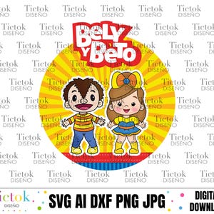 Bely and Beto Sticker Design