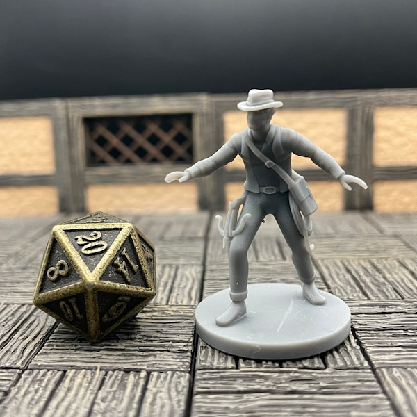 Elven Male Rogues | Tomb Raider | Drow Rogue | Swashbuckler | Tabletop RPG | mz4250 | 3D Printed Miniatures | 28mm scale