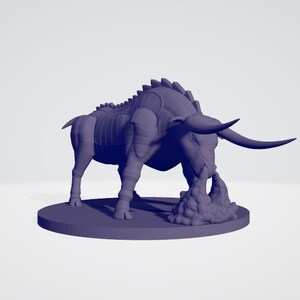 Gorgon Monstrosity Tabletop RPG Mz4250 3D Printed Miniatures 28mm Scale ...