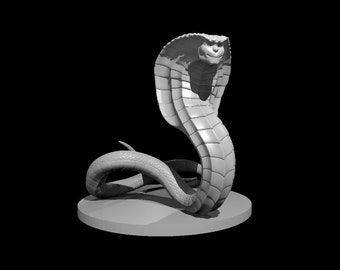 Guardian & Spirit Nagas | Monstrosity | Tabletop RPG | mz4250 | 3D Printed Miniatures | 28mm scale