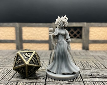 Medusas | Monstrosity | Medusa Archer | Tabletop RPG | mz4250 | 3D Printed Miniatures | 28mm scale