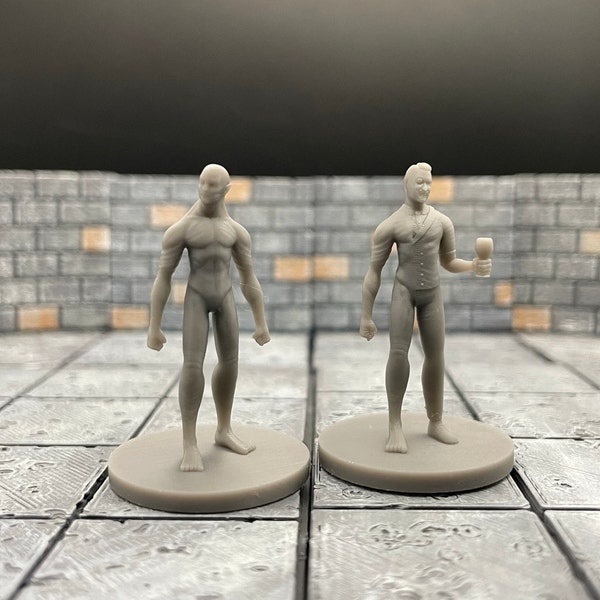 Doppelganger | Monstrosity | Shapeshifting | Tabletop RPG | mz4250 | 3D Printed Miniatures | 28mm scale