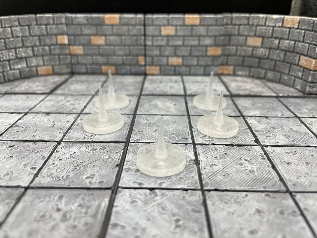 Floating/flying Stands for D&D Miniatures Extra Pieces Combat Markers
