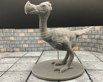 Axe Beak | Beast | Tabletop RPG | mz4250 | 3D Printed Miniatures | 28mm scale