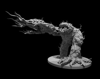 Shambling Mound | Shambling Guardian | Plant Monsters | Tabletop RPG | mz4250 | 3D Printed Miniatures | 28mm scale