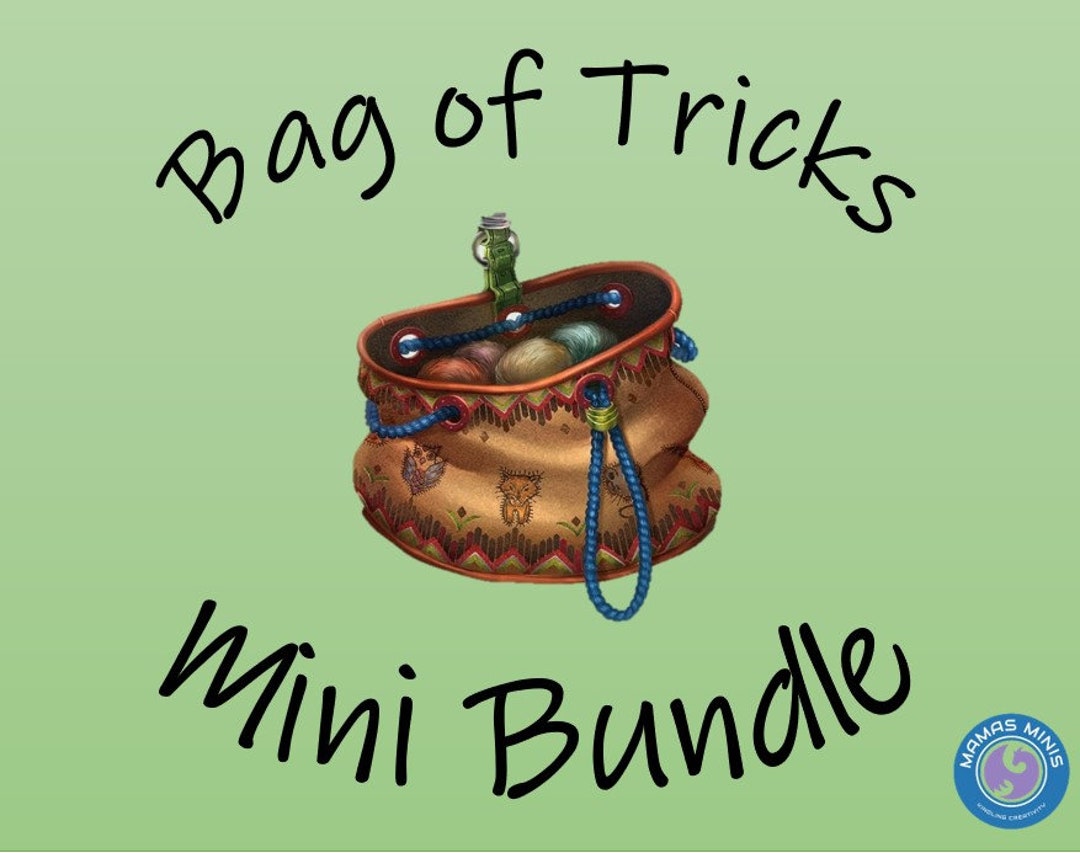Bag of Tricks Mini Bundle Gift Set Gray, Rust, and Tan Bags of Tricks
