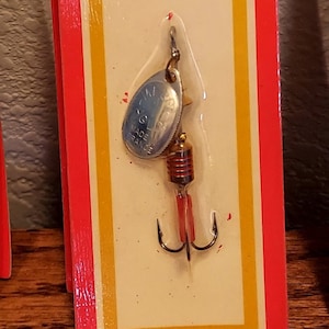 Vintage Junk fishing lure Mepps spinner & other (lot#20717)