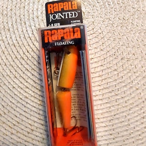 Vintage Rapala Original Floating Model J-9GFR 3.50 &quot; in Length Made in Finland