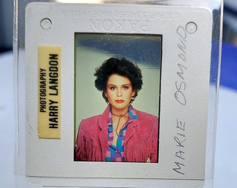 Vintage 1980 Kodak Color Marie Osmond Slides Photography by Harry Langon