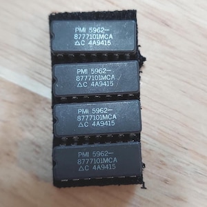 Vintage Integrated Circuit OP AMP - PMI 14-Pin Lot of 4 (Date Code 9415)