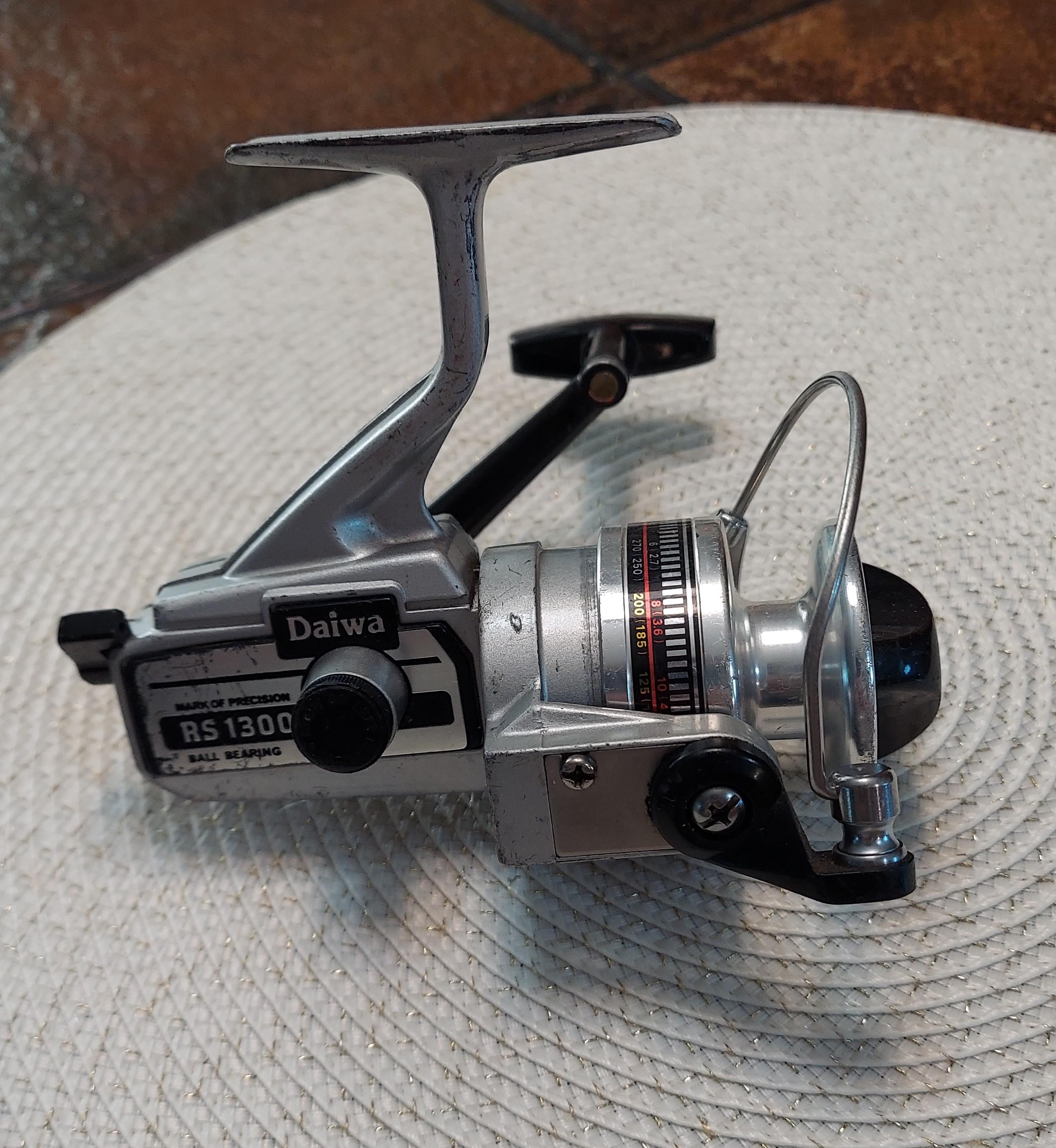 daiwa 1300 reel Vintage Daiwa RS 1300 Fishing Reel Ball Bearing Made in Japan