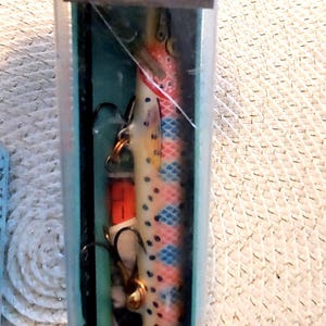 Vintage Rapala Original Floating Model 13 RT 5.25 " in Length Made in Finland