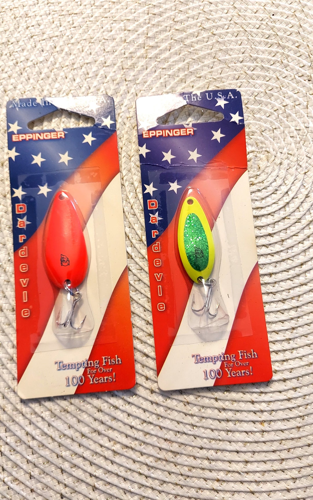 Vintage Eppinger Daredevil Fishing Lure With 100year Anniversary